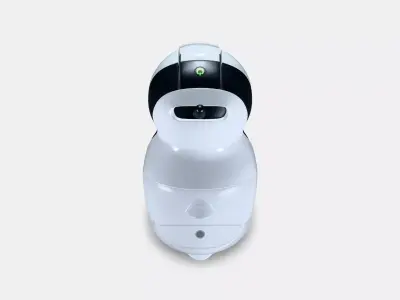 KRUPS KP123B31 Nescafe Dolce Gusto Mini Me szurke Low-poly 3D model