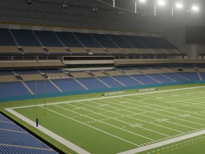 Alamodome - San Antonio Texas USA 3D model