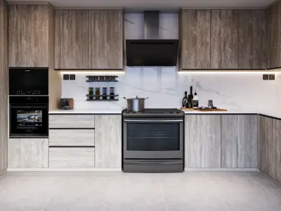 Kitchen - Modern Style Blender - Fbx  - OBj 3D model