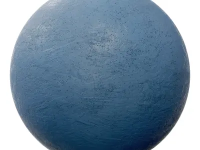 PBR Wall Paint texture 2k 3 variants 3D model