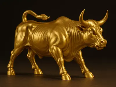 Wall Street Bull  3D print model