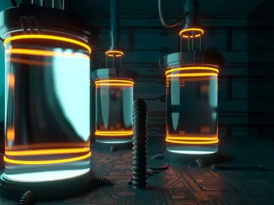 Sci-fi Mystic Lab 3D model