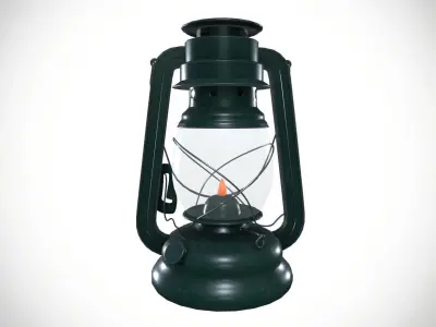  Oil Lantern 3D model