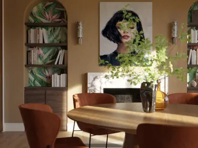 Muse Dining 3D model