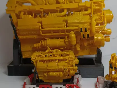 Road barrer 3D print model