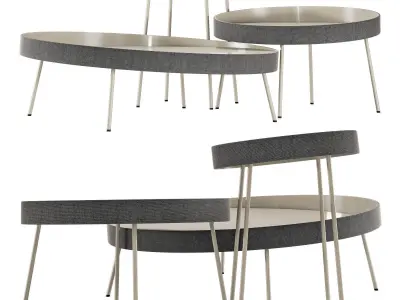 roche bobois coin cocktail table 3D model
