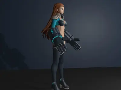 lady maxima 3D model