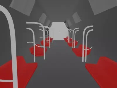 Subway-Low-poly-model Free low-poly 3D model