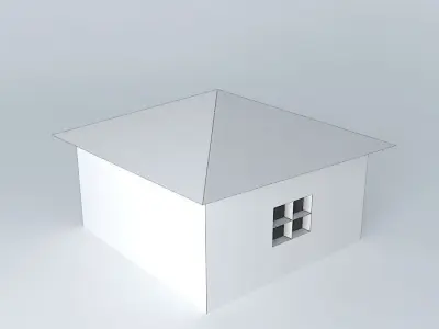 African Bungalo Free 3D model