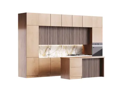 Modern kitchen 10 3D model