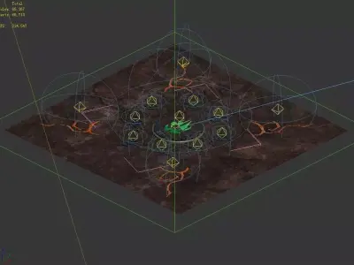 Lava Hell - Shitai - Ground 54 3D model