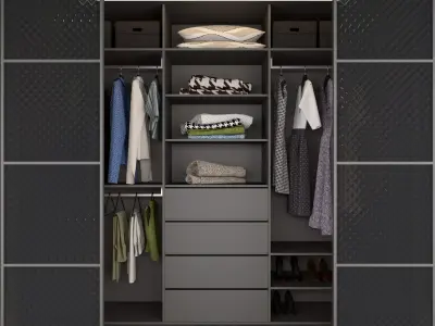 wardrobe closet 3D model