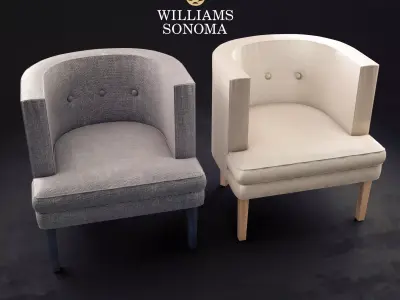 Geoffrey Chair  Low-poly 3D model