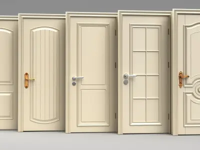 Doors interior 3D model