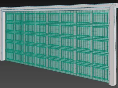 Garage Door 03 3D model