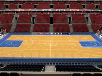 Basketball Arena 3D model