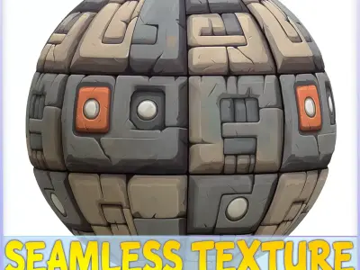 Stylized Wall Seamless Texture Texture 60