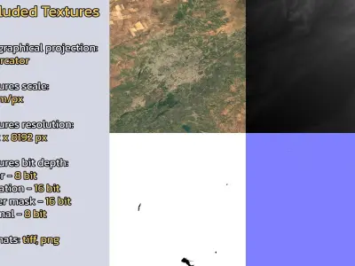 Tashkent Uzbekistan City Landscape 3D Model 3D model