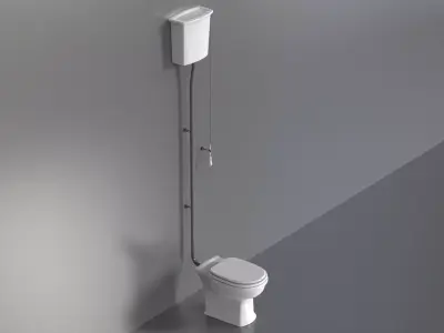 WC23 Toilet 3D model