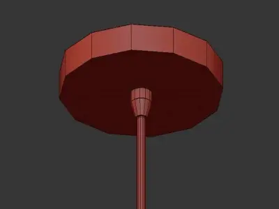 AGLET three glass pendant lights 3D model