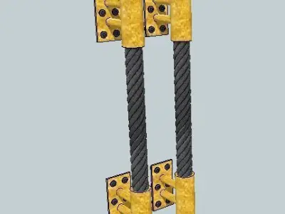 DOOR HANDLES 3D model