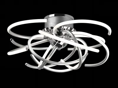 748094 Ciclone Lightstar Ceiling Lamp 3D model