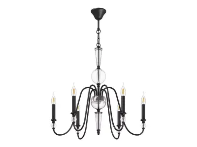 732067 Ragno Lightstar Chandelier 3D model