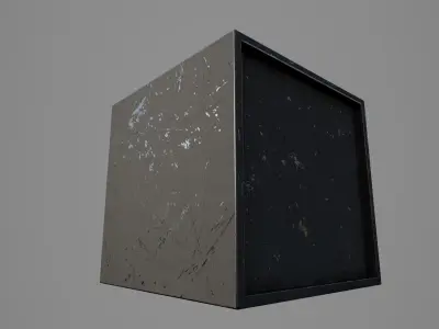 Safe 3d model Low-poly 3D model