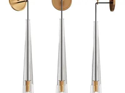 RESTORATION LINE GLASS WAL Low-poly 3D model