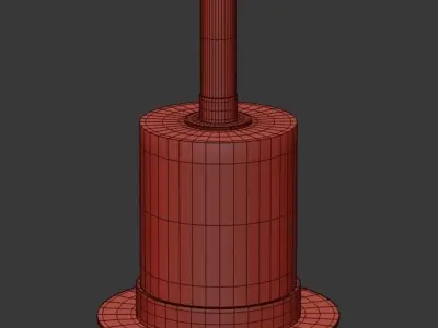 WATERFALL TABLE LAMP 3D model