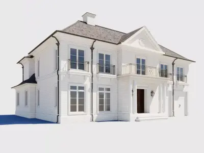 Build002 house 3D model