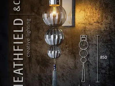 Bra Heathfield MEDINA OPAL JADE WALL  3D model