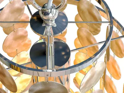 BRIELLE MINI CHANDELIER 3D model