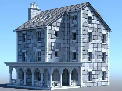Mansion 04 3D model