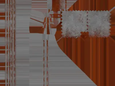 Cerca de Arame  3D model