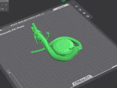 Dragon Spotlight  3D print model