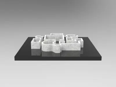 ARCHIPLAN 09 Low-poly 3D model