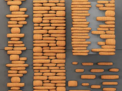 Stone decoration 3D model