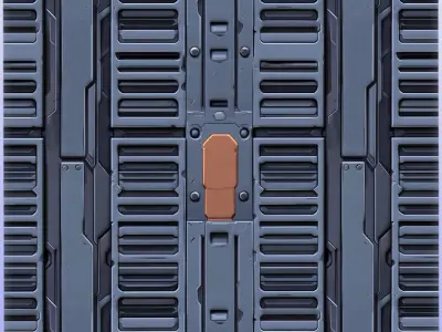SciFi Seamless Texture Texture 28