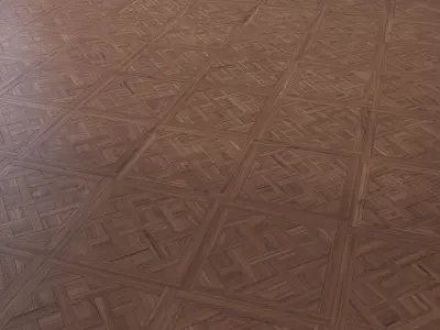 Parquet - Laminate - Wooden floor Low-poly 3D model 24