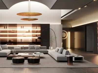  living room  3D model