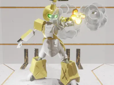  MetaBee  3D Model Low-poly 3D model