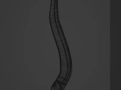 Sci-Fi Sword Low-poly 3D model purchase
