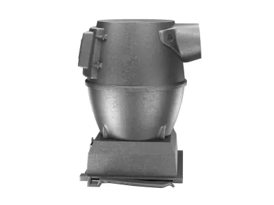 Cast Iron Wood Stove  3D model