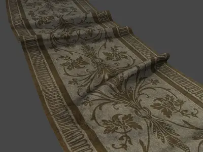 Old Carpet 2 3D model