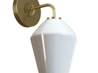 Crate and Barrel - Arren Angled Wall Light 3D model