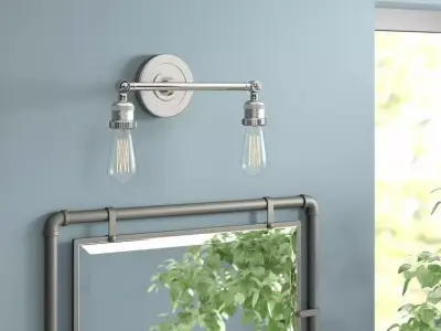 Dotson Light Dimmable Vanity Light Free 3D model