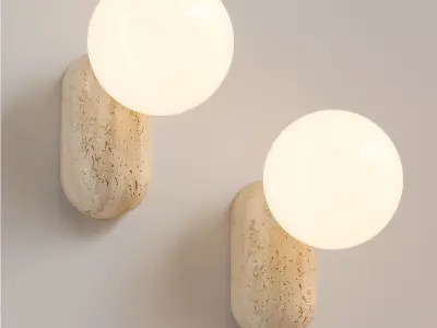 Lamaptron JONTE wall lamp 3D model