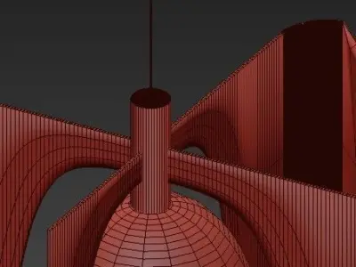 Acacia Pendant Fuse Lighting 3D model purchase