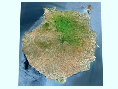 Gran Canaria Island 3D model